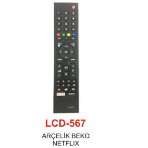 Arçelik - Beko 3D Smart  Netflix Tv Kumandası - LCD 567