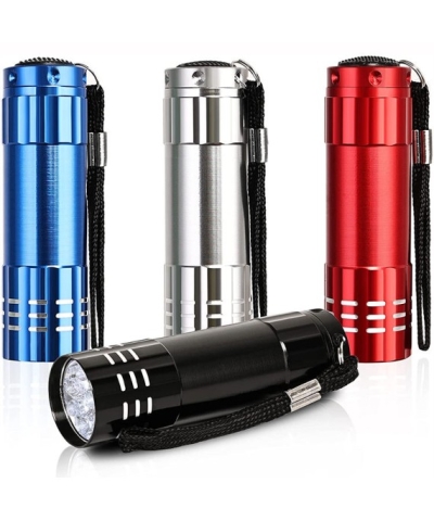 9 LEDLİ PİLLİ EL FENERİ