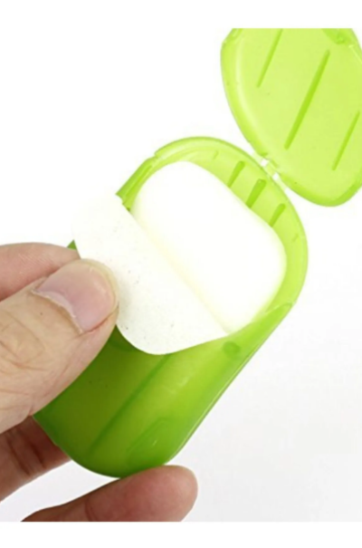 Kağıt Sabun Toplamda Yaprak YESIL