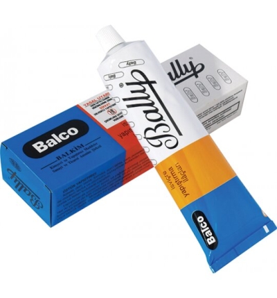 BALLY BALCO (BÜYÜK & 135GR) YAPIŞTIRICI (KÖSELE-DERİ-LASTİK-S.TAHTA-CAM-PORSELEN-BAKALİT-M.LEVHA-OTO CONTA-FİTİL)*50