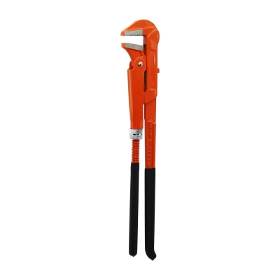 BERLIN-SEL ( 1.5" PARMAK ) MAŞALI ÇELİK BORU ANAHTARI (PIPE WRENCH) (CHROME VANADIUM) (KAYMAZ KILIFLI SAP)*20