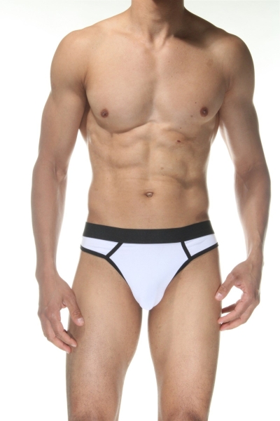 Beyaz Erkek Tanga Çamaşırı