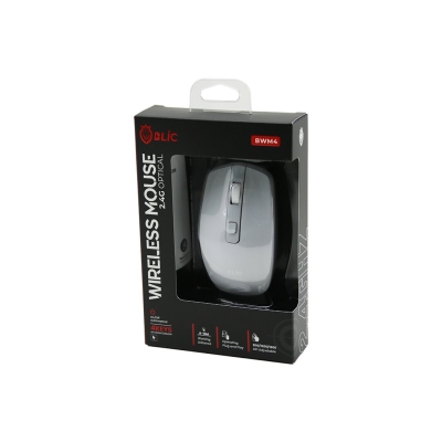 BLİC - BWM4 ( BEYAZ ) KABLOSUZ MOUSE ( 2.4G ) ( 8-10M DİSTANCE ) ( WİRELESS & KABLOSUZ ) (1600DPI) *100