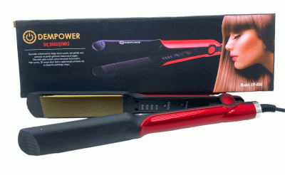 DEMPOWER DP-08P-K-P SERAMİK SAÇ DÜZLEŞTİRİCİ*60