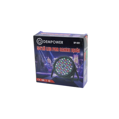 DEMPOWER DP-691 ( 54 LED ) SAHNE IŞIĞI ( 4 FARKLI RENK ) ( YÜKSEK GÜÇ & AKILLI SOĞUTMA & SES KONTROLÜ ) ( AC110-220V ) *20