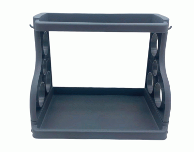 ELEGANCE K-629 ( GRİ ) MUTFAK TEZGAH ÜSTÜ DÜZENLEYİCİ ORGANİZER*12