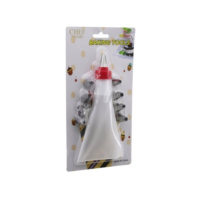 ENFA ENF-1029 CHEF PRIME BAKING TOOLS ( 11PCS ) ( PASTA SETİ ) ( KREMA TORBASI & METAL SIKMA UÇLARI )*144