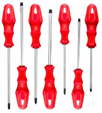 HON TORNAVİDA LÜX ( 7PCS ) TORNAVİDA SETİ ( 6X150 DÜZ-YILDIZ & 5X125 DÜZ-YILDIZ & 4X100 DÜZ-YILDIZ & 3X80 DÜZ )*24