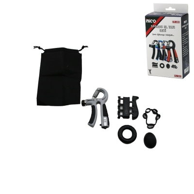 İBİCO İ19-010 ( 5PCS ) EL SPOR ALETLERİ SETİ ( EL YAYI & HALKA & YUMURTA & GEÇMELİ PARMAKLIK & YAYLI PARMAKLIK ) *100