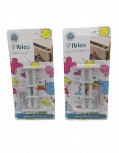 İBİCO K17-192 ÇEKMECE KİLİT ( ÇOCUK EMNİYET )*10X1