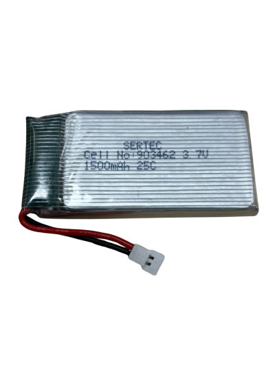 903462 / 3,7V - 1500mAh. - 25C  BEYAZ SOKET