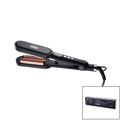 SİNBO SHD-1707 (DİJİTAL) SAÇ ŞEKİLLENDİRME CİHAZI (38X90MM SERAMİK KAPLAMA) (360° KABLO=1.8MT) (LCD SIC.AYAR=140-220℃)*12