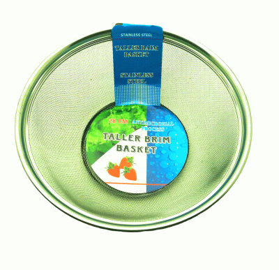 TAILER BRIM BASKET ENFA RA-47C ( 28CM ) KULPSUZ TEL SÜZGEÇ SEPET*100