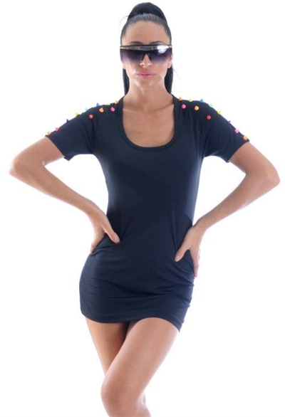 Terry Pau TP1961364 Çivili Elbise