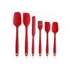 6 lı Set Yanmaz Yapışmaz Mutfak Pasta Slikon Yumurta Fırçası Kaşık Bıçak Spatula Seti