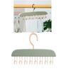 Dolap içi Elbise Askısı 8 Kancalı Dayanıklı Plastik İç Çamaşır Kravat Mayo Askısı