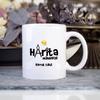 Kişiye Özel Harita Mühendisi Kupa Bardak