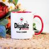 Kişiye Özel Diyaliz Teknisyeni Kupa Bardak - Kırmızı