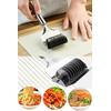 Paslanmaz Çoklu Dilimleyici Pratik Hamur Makarna Erişte Kesici – Maydanoz Soğan Sarımsak Doğrayıcı