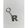 R Harfi Plastik Krom Kaplama Anahtarlık- Harf Çanta Süsü