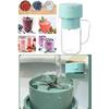 Şarjlı Taşınabilir Pipetli Bardak Blender 420 ML Smoothie Milkshake Meyve Mama Karıştırıcı Mikser