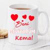 Seni Seviyorum Kişiye Özel Kupa Pi76