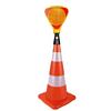 Trafik Yol Konisi Reflektifli 75cm İşyeri Otopark Dükkan PVC Kırılmaz Esnek Trafik Dubası Delinatör
