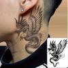 Yılanlı Kartal Geçici Dövme Şablonu