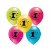 1 Yaş Baskılı Balon - 100 Adet