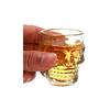 4 lü Kuru Kafa Cam Shot Bardak Seti -Likör Shot Bardağı 4 Adet  Crystal Head