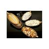 Ananas Ve Yaprak Model  Çerezlik - Sunumluk Gold  6 Lı Set