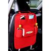 Araç Koltuk Arkası Koruyucu Kılıf Organizer 7 Cepli - Kırmızı