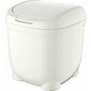 Çöp Kovası Kapaklı Press İt 4 LT - Beyaz
