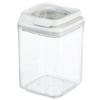 Erzak Kavanozu Kilitli Saklama Kabı Silikon Contalı Kare Erzak Kabı Vakumlu 0.90 Lt