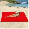 Katlanır Kamp Çadırı Gölgelik Güneşlik Tente Branda Piknik Örtüsü Kamp Çadır Plaj Yer Matı - Kırmızı