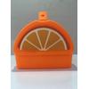 Portakal Model Lunch Box Saklama Kabı - Çatal Kaşık Hediyeli