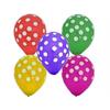 Puantiyeli Karışık Renkli Parti Balonu - 100 Adet