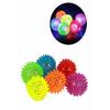 Sesli Işıklı Köpek Oyuncağı Topu Dikenli Diş Kaşıma Topu