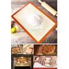 Silikon Yanmaz Yapışmaz Pişirme Matı 40*30 Cm Fırın Kağıdı -Hamur Açma Matı