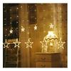 138 Ledli Yıldız Perde Işık 3 M Yılbaşı Işığı Led Işık Saçak Led Yılbaşı Perde Led