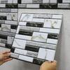 3D Mermer Görünümlü Kendinden Yapışkanlı Duvar Sticker