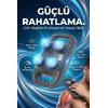 4 Başlıklı Masaj Tabancası - Ergonomik Derin Doku Sırt ve Boyun Masaj Aleti Ağrı ve Sızı Giderici