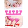 5 Adet Pedikür El Ayak Parmak Ayırıcı Tırnak Boyama Yumuşak Köpük Ayak Sedye