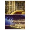 8 Fonksiyonlu 2.5 X 2.5 Metre Perde Led 12 Saçaklı 180 Ledli Kablolu Fişli