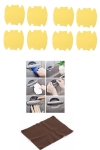 9lu Set Araba Kapı Kolu Koruyucu Çizilme Önleyici Şeffaf Sticker Film Koruma Seti