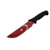 Ayyıldız MF032 RD Kırmızı Av Bıçağı 31cm - Testere Detaylı Bıçak, Kılıflı, Plastik Sap