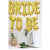 Bekarlığa Veda Partisi Bride To Be Folyo Balon Altın Renk 35 cm
