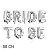 Bekarlığa Veda Partisi Bride To Be Folyo Balon Gümüş Renk 35 cm