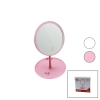 BELLA HOUSE K-0668 ( YUVARLAK ) ( 7" ) ( LEDLİ & USB ŞARJLI ) MAKYAJ AYNASI ( 90° AÇI AYARLI ) ( TAKILI AYAK ) ( RENKLİ PLS )*60