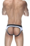 Beyaz Jockstrap Erkek İç Giyim